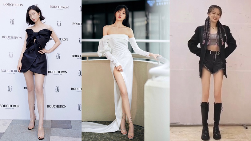 憑大長腿登熱搜的陸劇女星