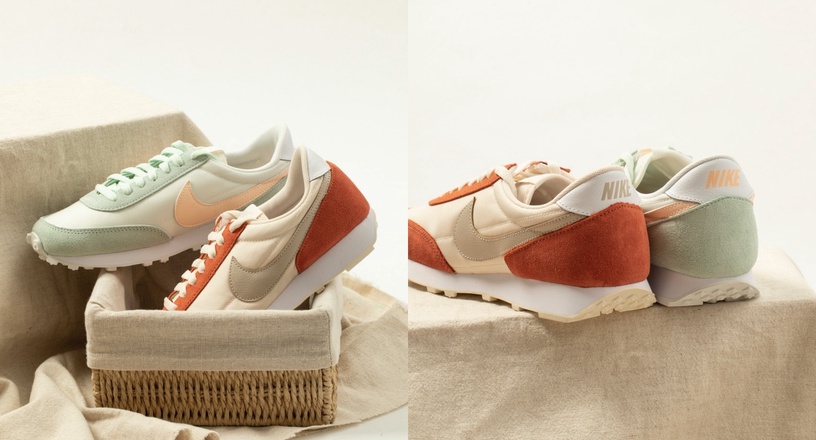 是夏天的顏色!Nike Daybreak推出「哈密瓜奶霜&栗子烤布蕾」新色,簡直是仙女下凡