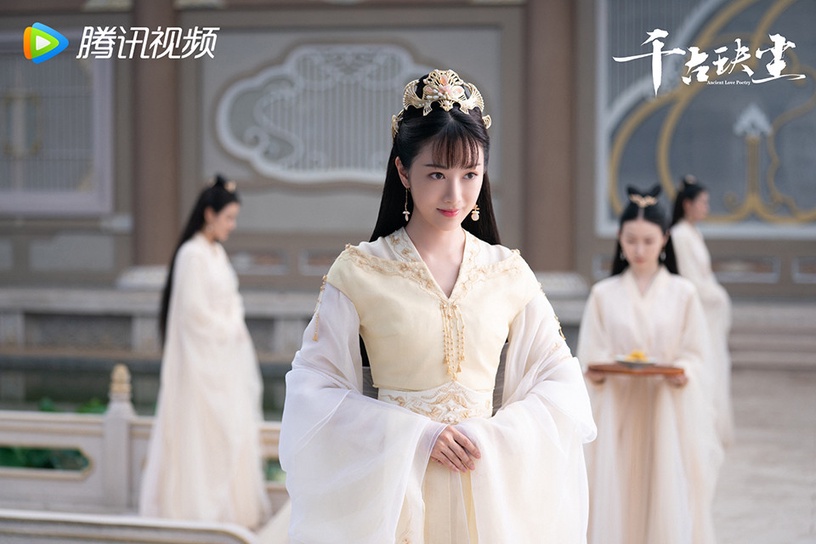 古裝劇《千古玦塵》古裝女神8:鐘祺 飾演 景昭