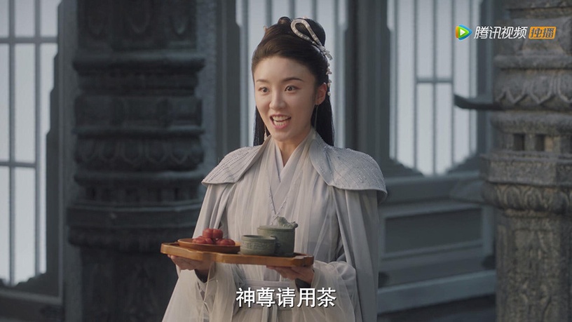 古裝劇《千古玦塵》古裝女神9:張月 飾演 雨神