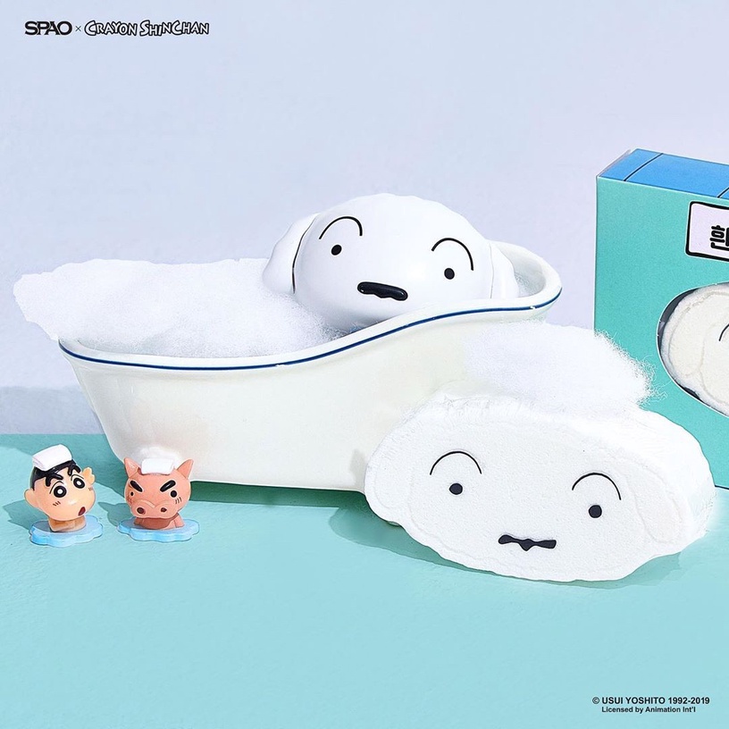 SPAO X 蠟筆小新「野原一家面膜」11,500韓元(約NT$300)