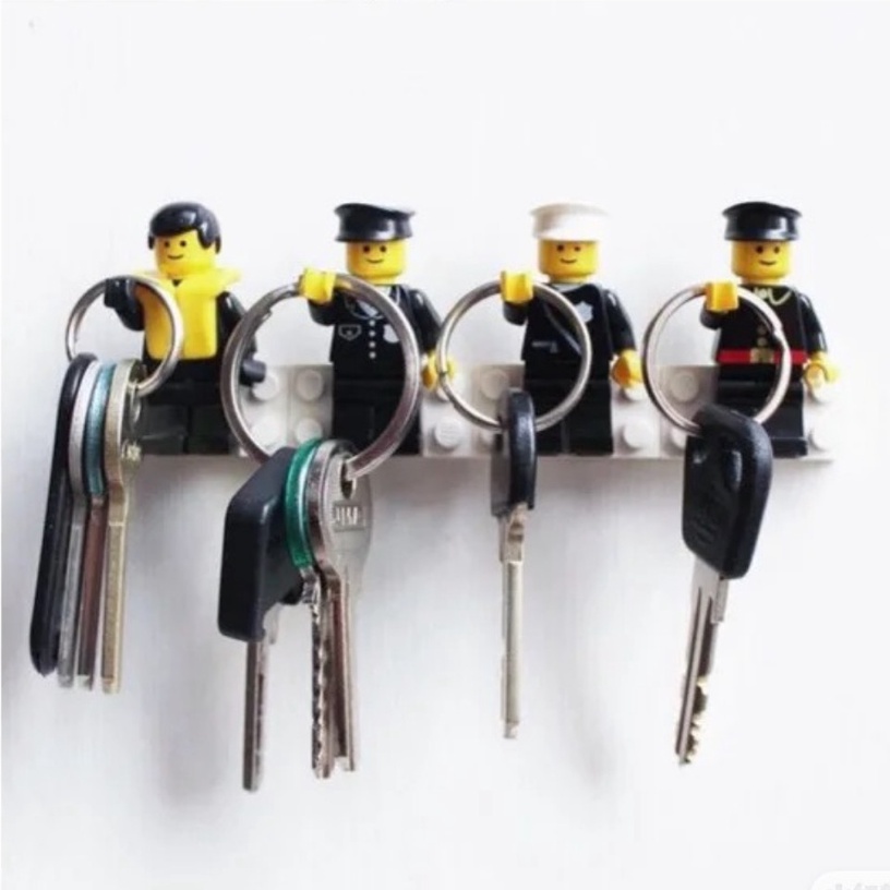 別讓樂高玩偶積灰塵!LEGO小人「超實用新方法」TOP5,保管充電線、鑰匙都太可愛~