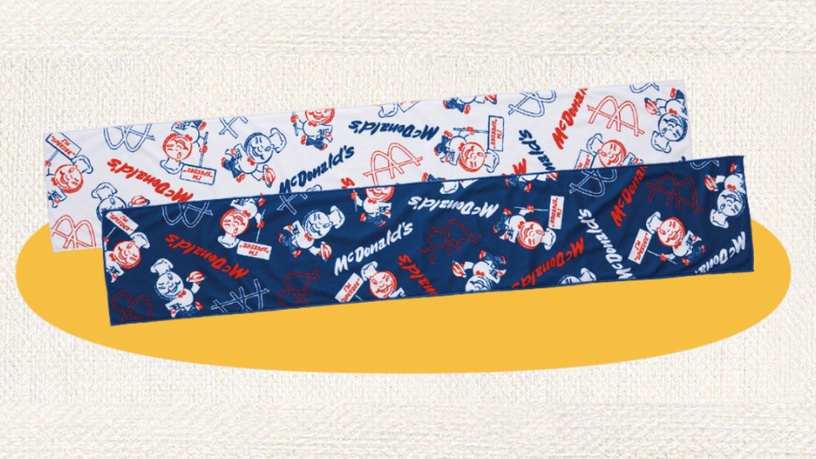 日本麥當勞「50週年限定商品」登場!復古畫風太經典,「薯條隨身風扇」薯條控必收~