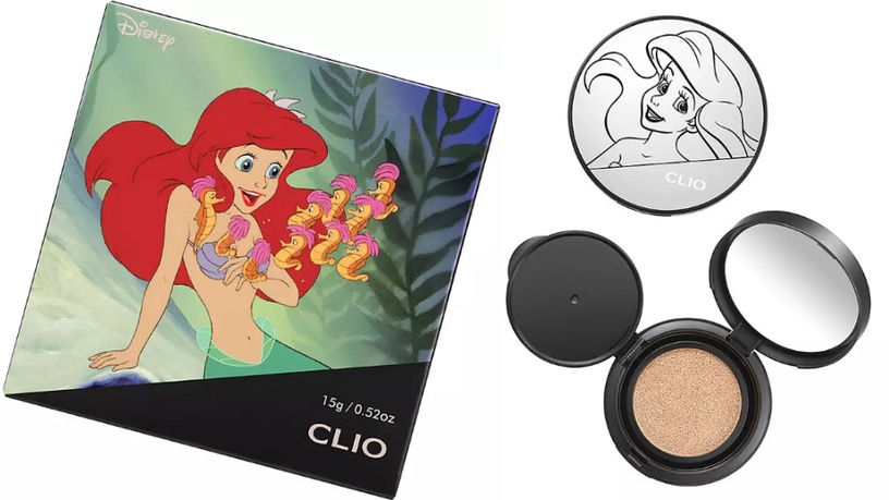 迪士尼 x CLIO「公主彩妝系列」登場!小美人魚氣墊、愛麗絲眼影太美,公主控必收藏~