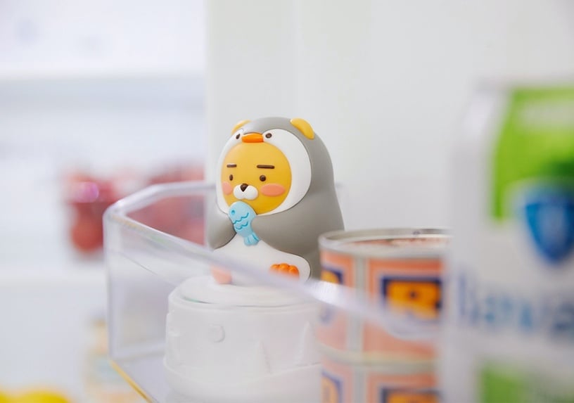 KakaoFriends「萊恩冰箱除臭機」上市!萊恩化身超萌企鵝戰士,方便迅速除臭又節能~