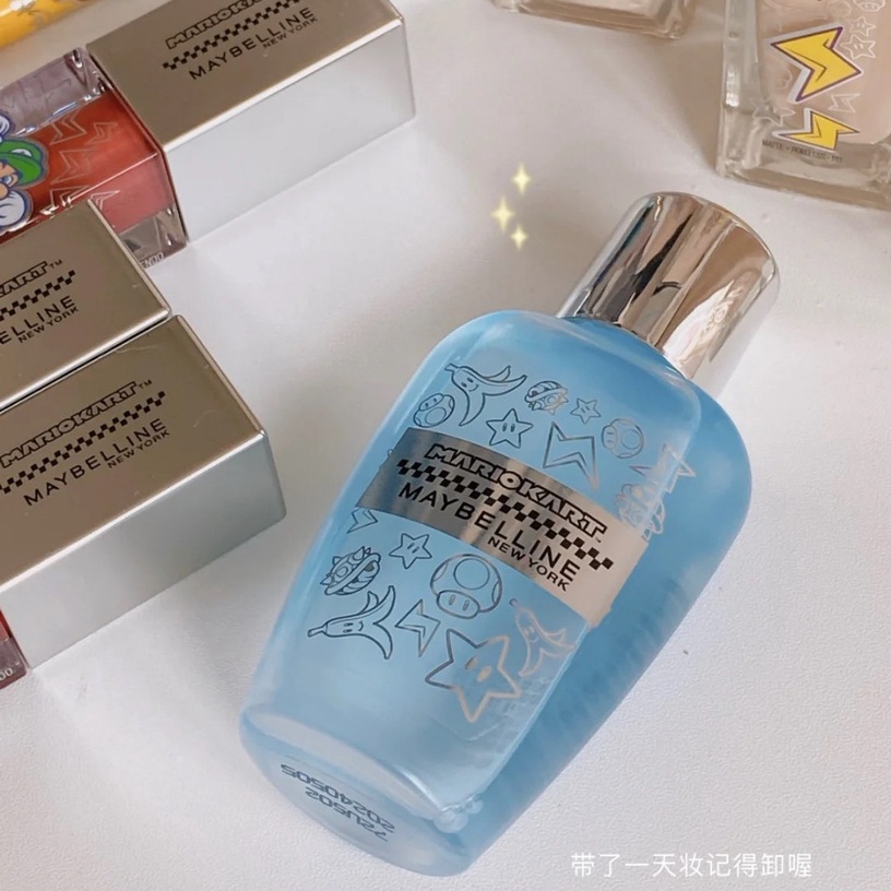 「MAYBELLINE x 瑪利歐聯名彩妝」巨可愛!小金蓋、FITme粉底換上新包裝,遊戲控快收藏