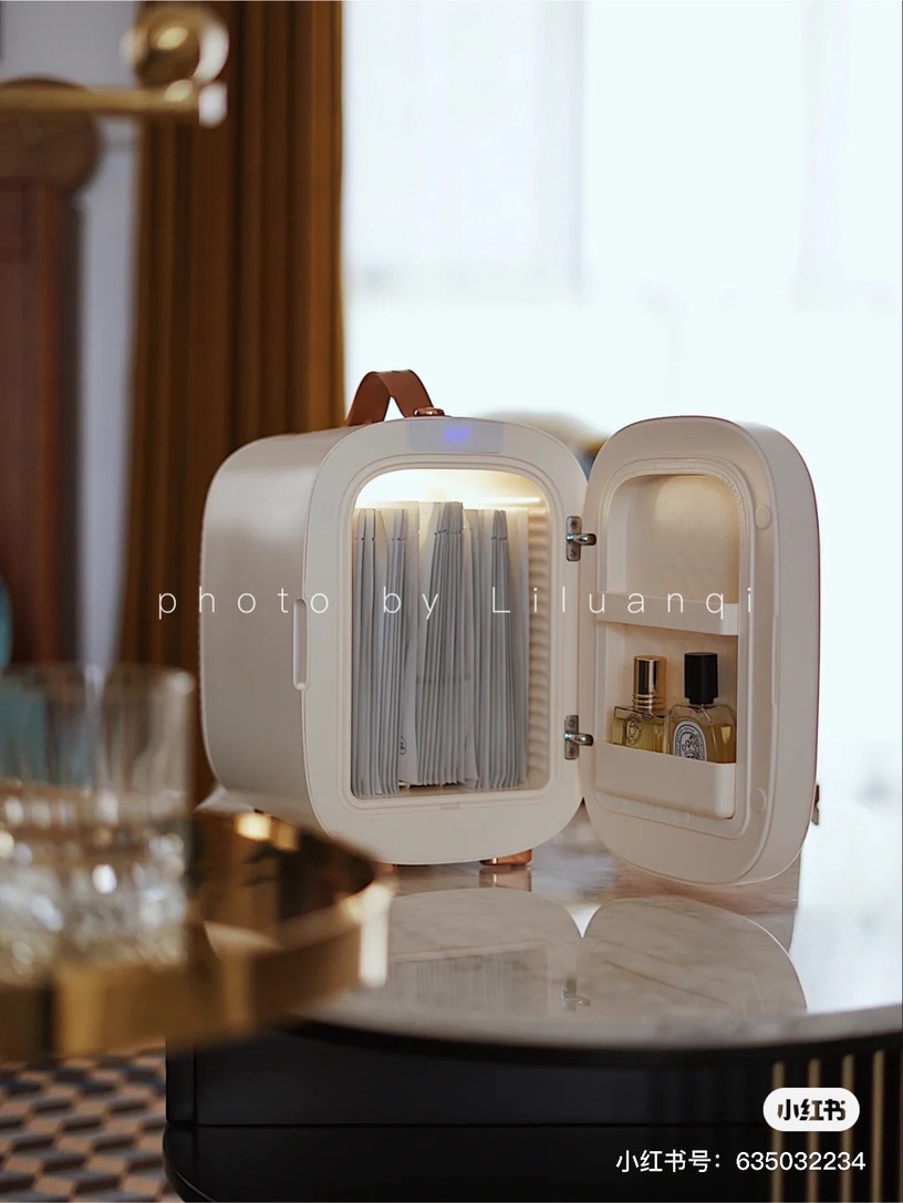 超高顏值小家電推薦1:美妝冰箱