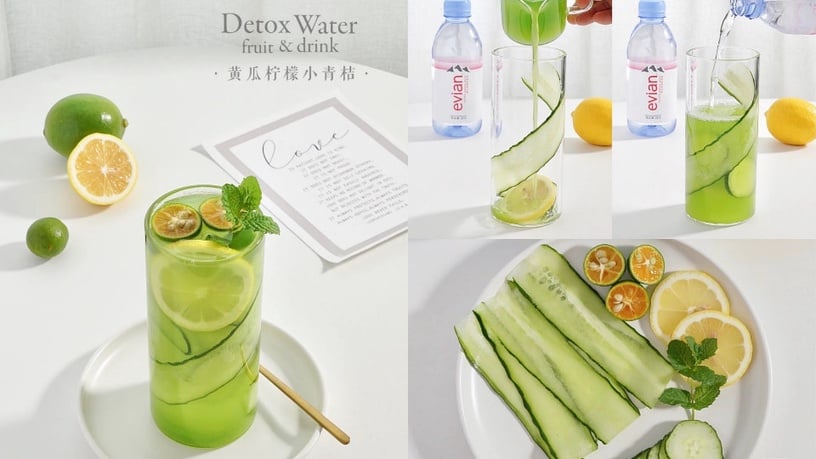 夏日輕鬆補水兼減肥!10種「水果排毒水」食譜公開,美白清腸、越喝越美麗~