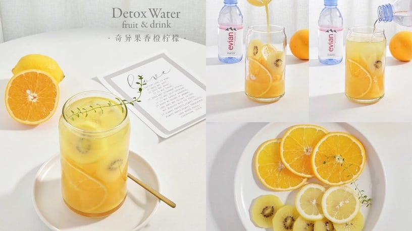 夏日輕鬆補水兼減肥!10種「水果排毒水」食譜公開,美白清腸、越喝越美麗~