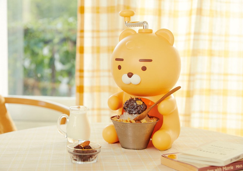 KAKAO FRIENDS推出超萌「萊恩刨冰機」,在家就能輕鬆製作刨冰享用!