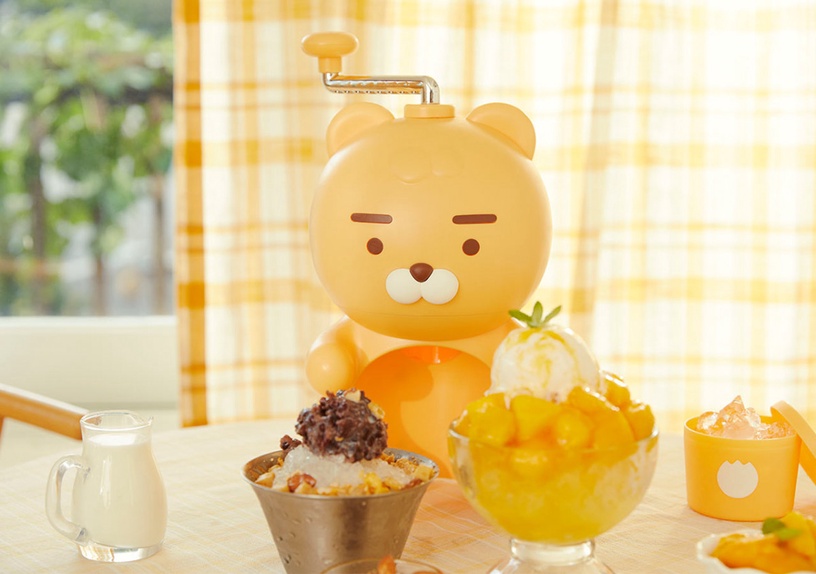 KAKAO FRIENDS「萊恩刨冰機」涼爽上市!萊恩變身削冰小達人,美味冰品在家就能輕鬆吃