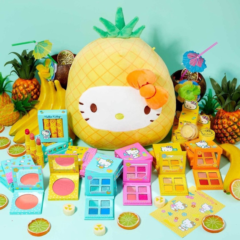 Colourpop x Hello Kitty「熱帶水果彩妝」亮相!繽紛配色夏日感十足,Kitty迷別錯過!
