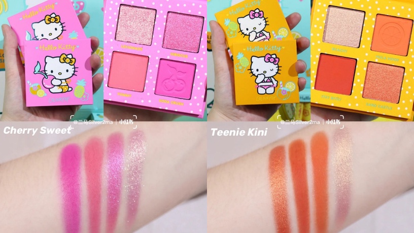 Colourpop x Hello Kitty「熱帶水果彩妝」亮相!繽紛配色夏日感十足,Kitty迷別錯過!