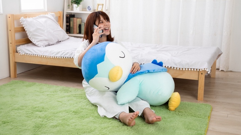 巨大化寶可夢再+1!90公分「波加曼抱枕玩偶」全新登場,呆萌趴睡造型太療癒