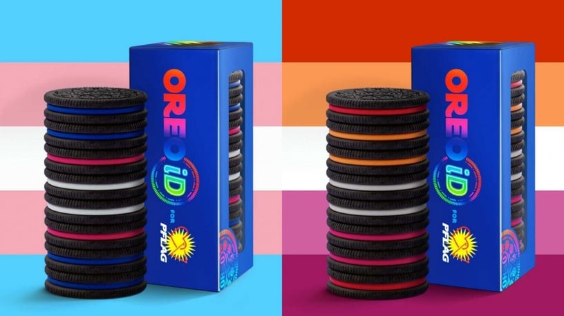 OREO驚喜推出限量版「彩虹夾心」!五款配色組合夢幻上市,限量3000盒引發網友瘋搶