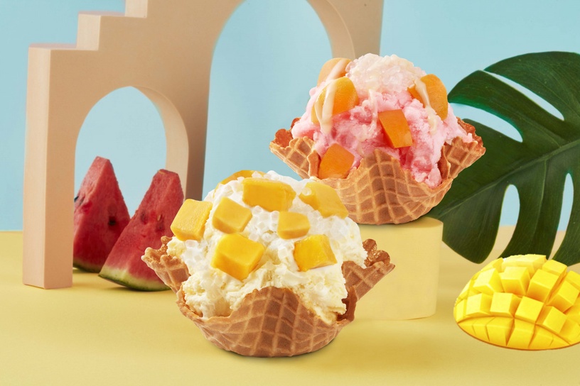 COLD STONE首推新品楊枝甘露冰、西瓜冰!