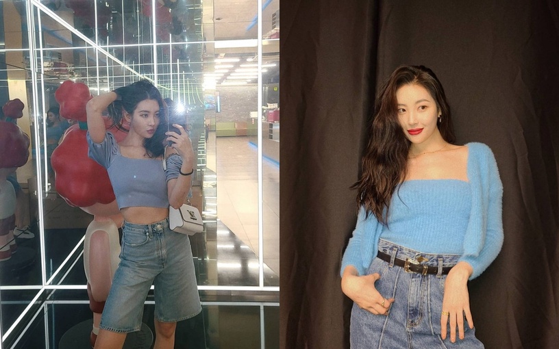 8位女星「復古方領穿搭」範本!趙露思、秦嵐穿法遮肉又小臉,ROSÉ、IU仙氣逼人