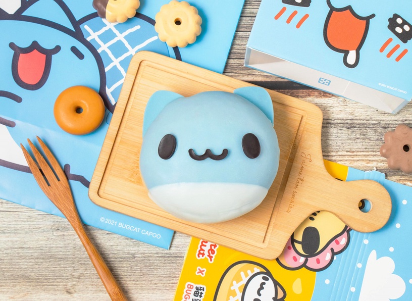 Mister DonutX咖波推聯名甜甜圈!