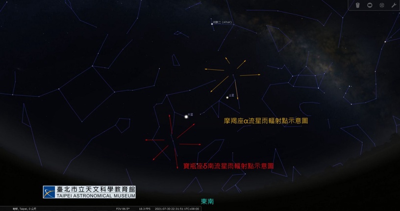 七月「寶瓶座、摩羯座」兩場流星雨即將登場!有機會欣賞到火流星,最佳觀測時間在這天