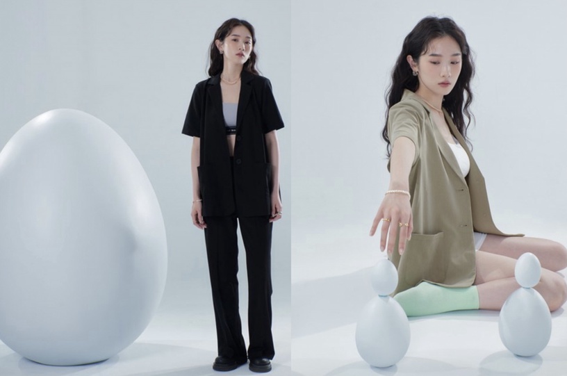 夏日「短袖西外套裝」推薦:Pazzo MORE REAL 短袖西外套裝(楊丞琳限定款)
