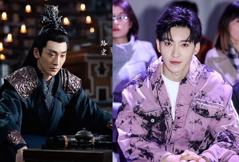 古裝劇《千古玦塵》演員古裝vs時裝8:路宏 飾演 森羽