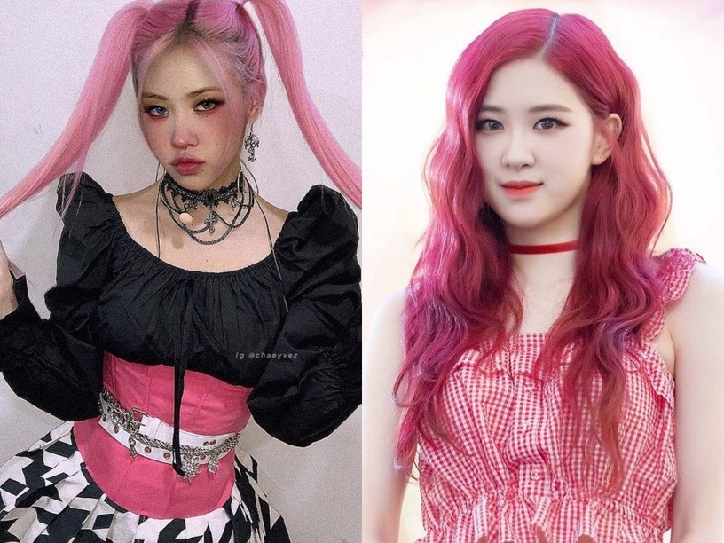 2021粉髮色女星6:BLACKPINK Rosé