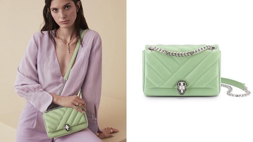 2021酪梨綠包包推薦.1:CHARLES & KEITH 不規則金屬釦手提包,NT2,490