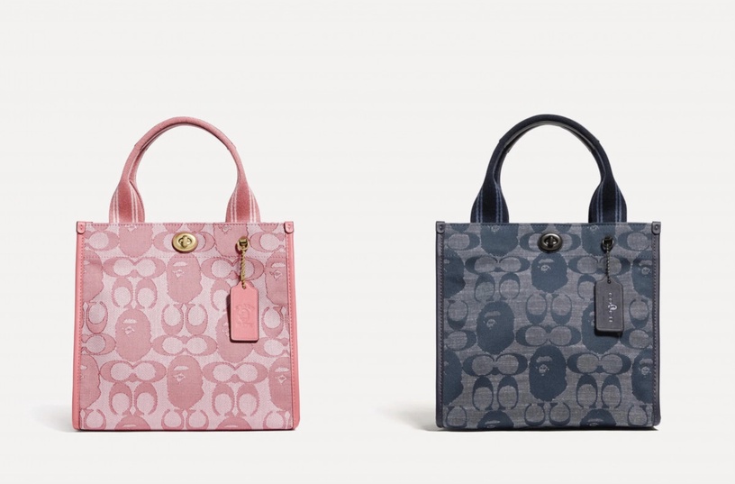 BAPE X COACH MINI TOP HANDLE SADDLE,NT.16800