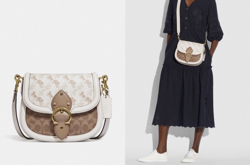 BAPE X COACH MINI TOP HANDLE SADDLE,NT.16800