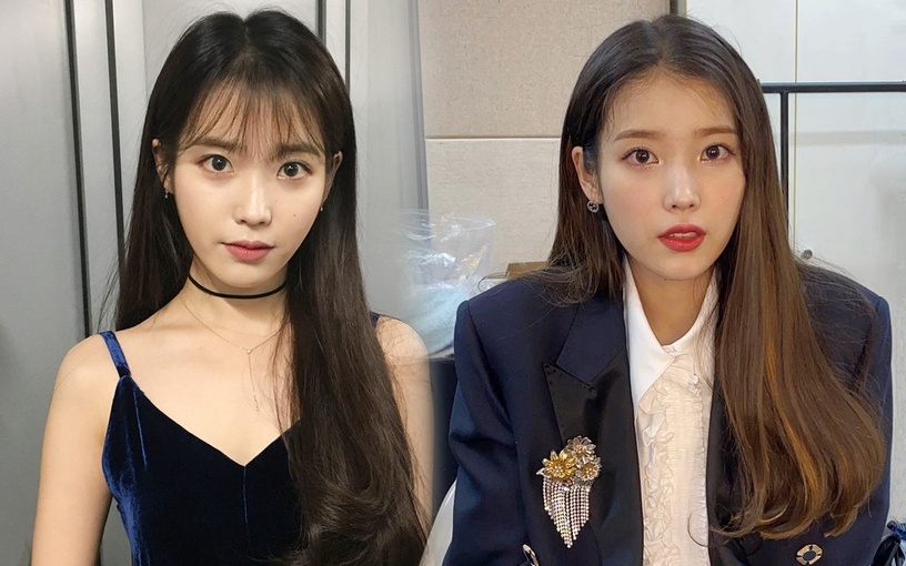 有瀏海可愛、沒瀏海漂亮韓星1:IU