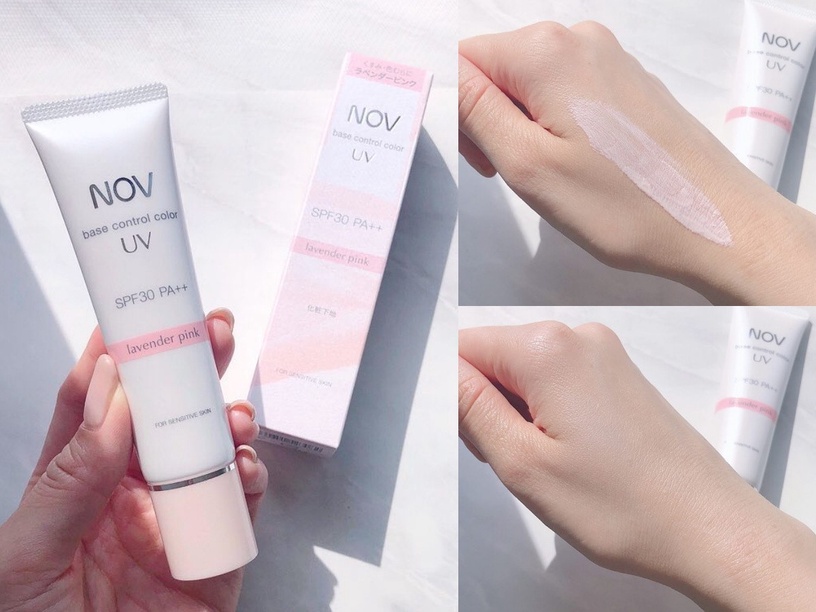 2021潤色防曬妝前乳 推薦5:NOV娜芙 潤色防曬隔離霜 SPF28/PA+++ 30g,NT.1280