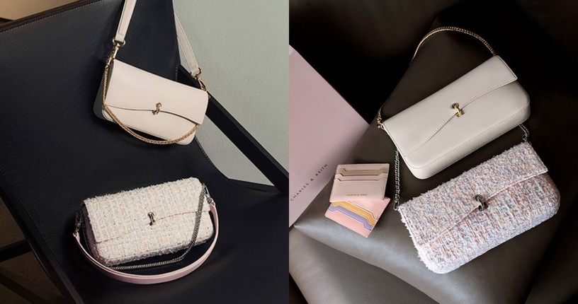 CHARLES & KEITH 推出「七夕愛戀心動禮盒」,小香風「浪漫毛呢粉」絕美必收!