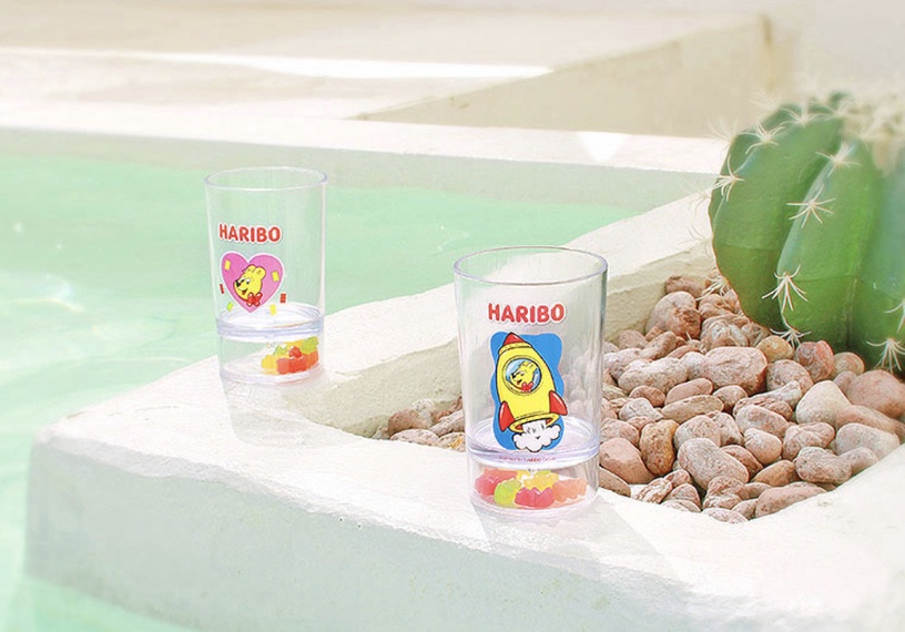 「HARIBO小熊軟糖」金熊透明杯,約NT.200