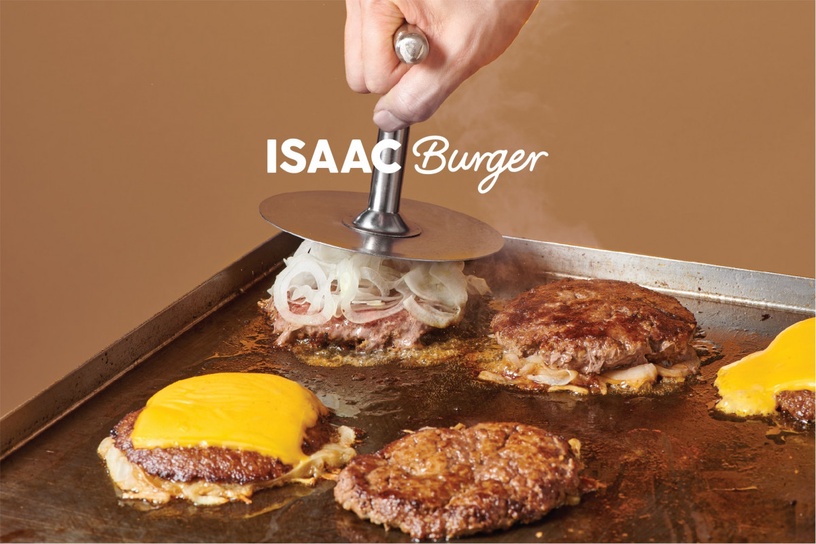 訪韓必吃再+1!人氣吐司ISAAC進軍漢堡界,「ISAAC Burger」鮮嫩手工漢堡太邪惡!