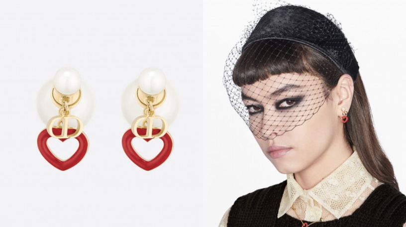2021 新款「精品耳環」推薦:DIOR PETIT CD 耳環,NT.15000