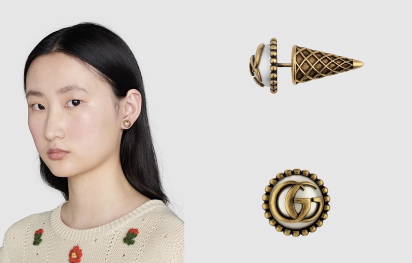 2021 新款「精品耳環」推薦:DIOR PETIT CD 耳環,NT.15000