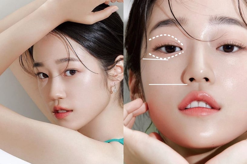 中庭長超顯老!化妝師公開長臉化妝技巧,臥蠶、唇峰是關鍵,修飾臉長更顯嫩