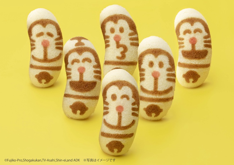 Tokyo Banana「哆啦A夢香蕉蛋糕」新登場!6種哆啦A夢造型,鈴鐺、竹蜻蜓圖案經典可愛