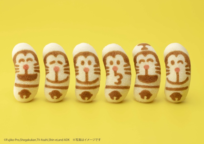 Tokyo Banana「哆啦A夢香蕉蛋糕」新登場!6種哆啦A夢造型,鈴鐺、竹蜻蜓圖案經典可愛