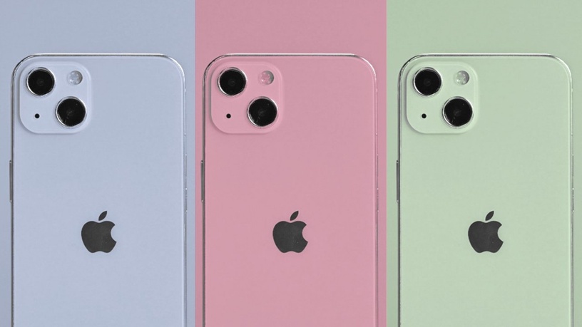 iPhone 13寶寶藍來了?實體顏色曝光美炸天,三眼怪變大小眼,網友:「強迫症受不了」