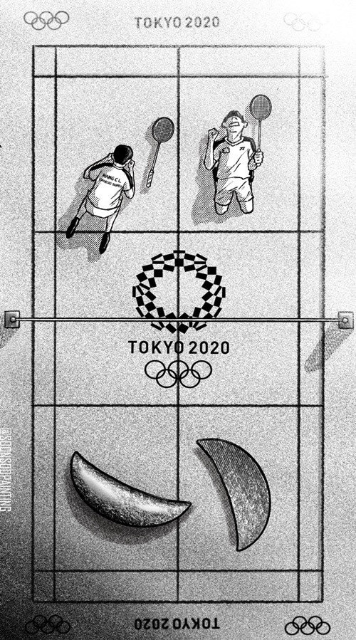 東京奧運手機桌布特搜!手繪小戴、楊勇緯、聖筊CP質感必收,把中華隊在我心中收藏♡