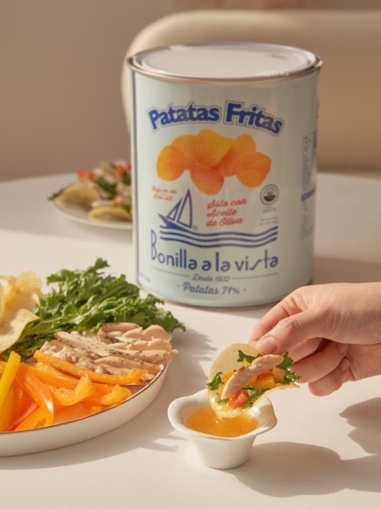 Bonilla a la Vista油漆桶洋芋片亞洲限定「寶寶藍」!