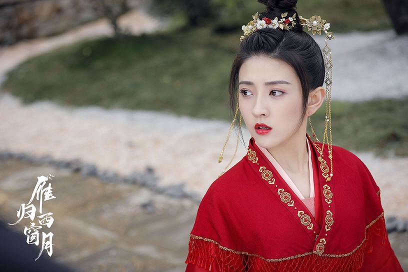 網評2021古裝劇「最美新娘」TOP 10:梁潔 飾演《雁歸西窗月》謝小滿