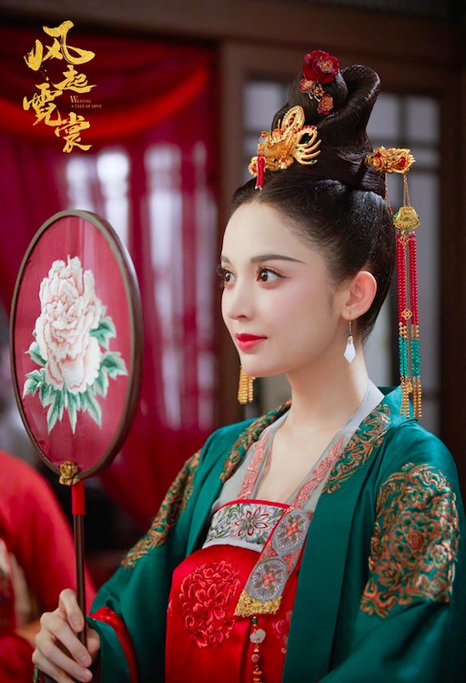 網評2021古裝劇「最美新娘」TOP 8:古力娜扎 飾演《風起霓裳》庫狄琉璃