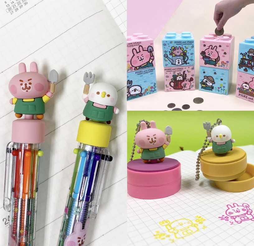 卡娜赫拉迷注意!台北、高雄期間限定店登場!P助&粉紅兔兔化身為小農,超萌周邊必收藏