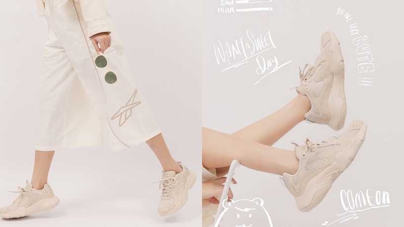 2021下半季「夢幻奶茶色球鞋」推薦! NB、adidas溫柔百搭,Converse一秒增高顯腿長