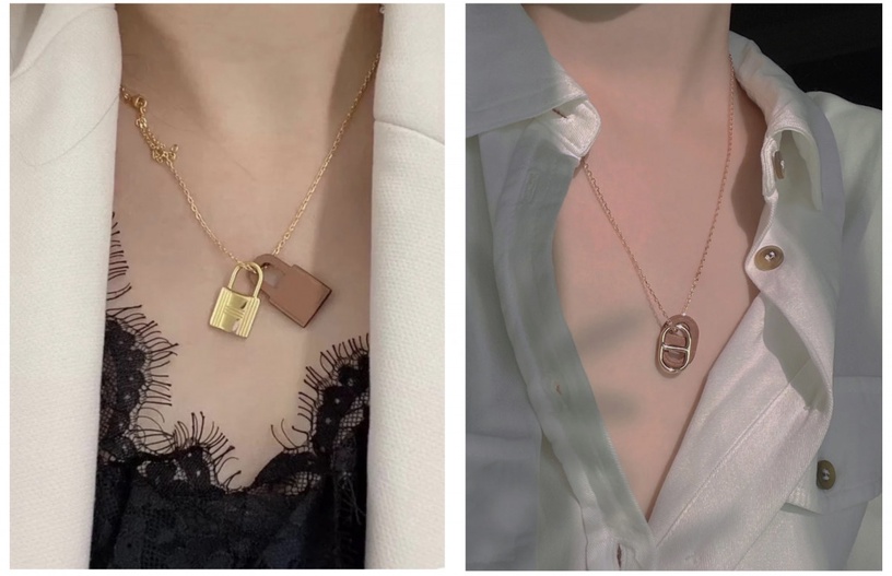 2021新款「精品項鍊」推薦:DIOR AMOUR 頸鏈,NT.21000