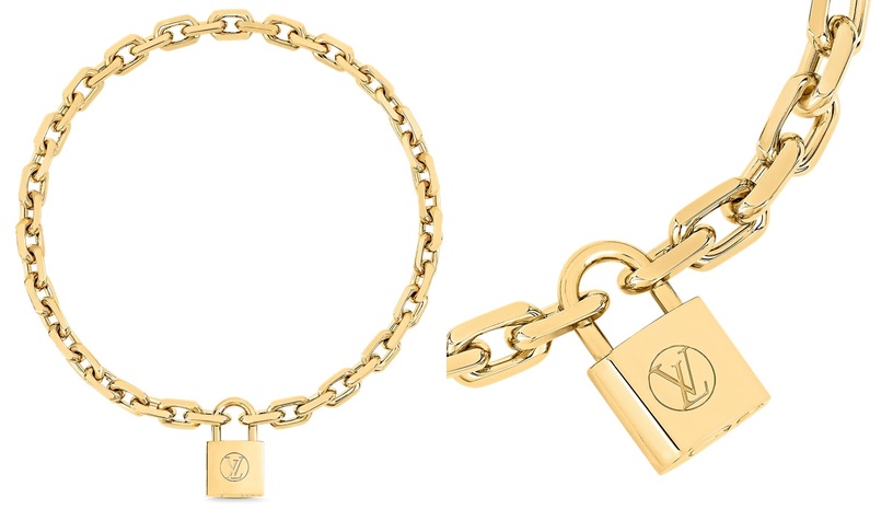 2021新款「精品項鍊」推薦:LV EDGE CADENAS 項鏈,NT31,100