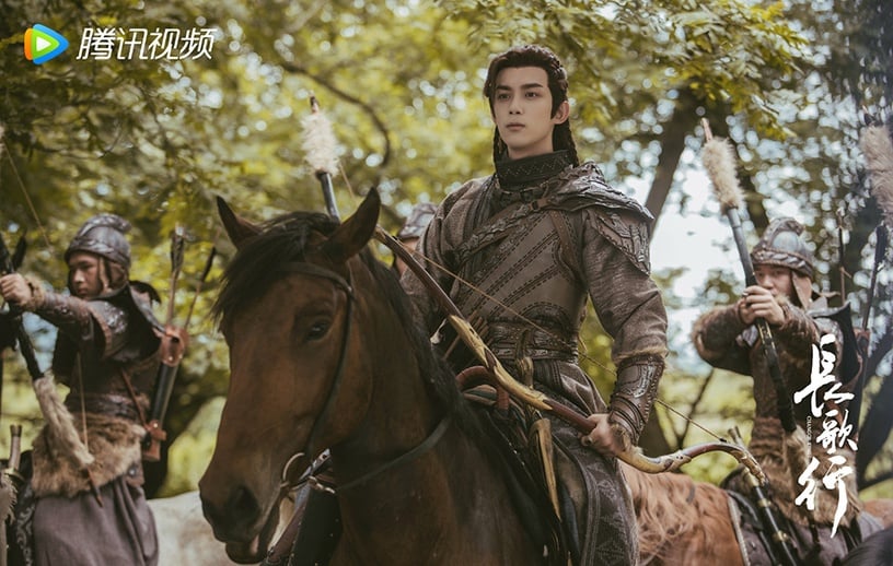 網評2021古裝劇「最帥將軍」TOP 3:吳磊 飾演《長歌行》阿詩勒隼