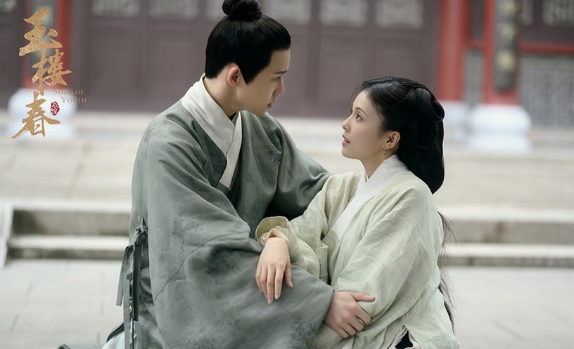 近期陸劇熱度榜TOP 2:白鹿、王一哲《玉樓春》